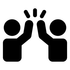 high five