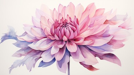 Striking Unique Watercolor Painting AI Generated
