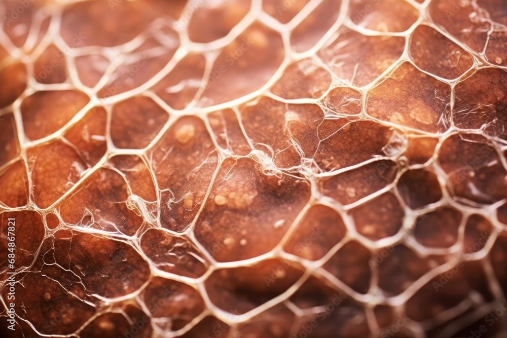 Poster structure nature textured abstract closeup cell pattern macro design surface background geometric de