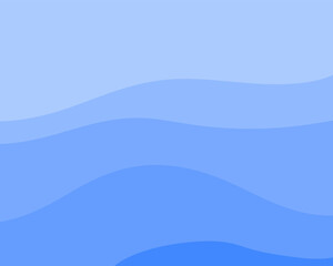 Abstract blue sea wave background. Ocean waves lines  shape Vector eps 10.