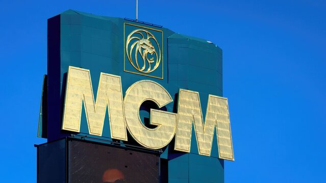 MGM Grand Hotel and Casino in Las Vegas - LAS VEGAS, USA - OCTOBER 31, 2023