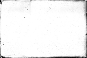 Vintage slide film template of an old camera with dusts and scratches on transparent background (png image).	