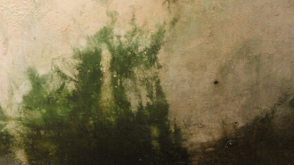 Mossy Grunge Aged Wall