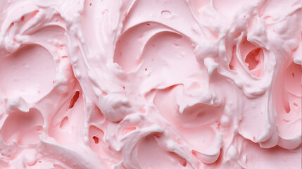 Scrumptious Strawberry Ice Cream Background for Tempting Designs