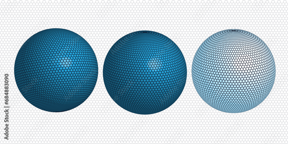 Poster abstract hexagonal technology background with glow effect