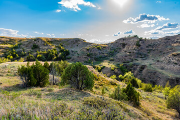 landscape with sky