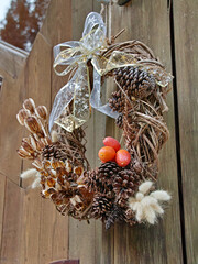 Obraz premium クリスマスリース