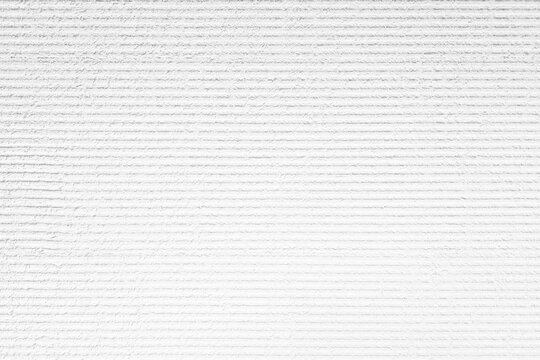 White Horizontal Line Concrete Wall Background.