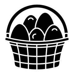 Fototapeta premium eggs icon