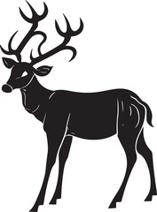 Winter Wonders: Vector Reindeer Delight in Festive Charm