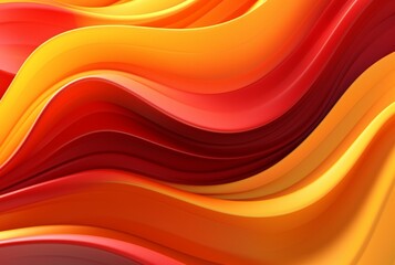 red yellow abstract background. generative ai