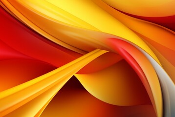 red yellow abstract background. generative ai