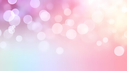 Abstract bokeh pastel background also have copy space for text，abstract art background