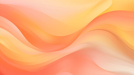 orange and light yellow waves and lines abstract background, creative autumn pattern