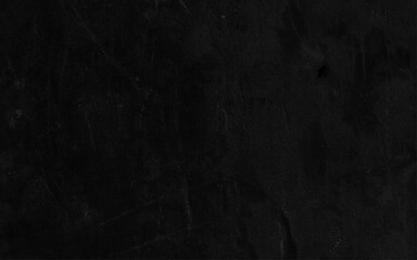 Black wall texture rough background dark concrete floor or old grunge background with black