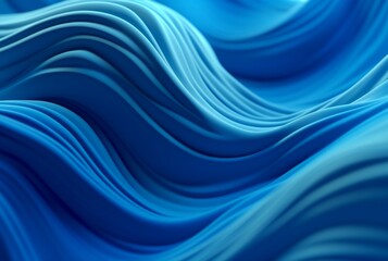 abstract blue background. generative ai