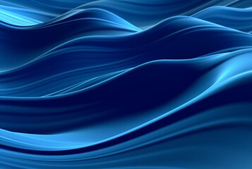 Fototapeta premium abstract blue background. generative ai