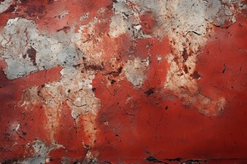 illustration of a weathered and distressed wall with rust and faded stains