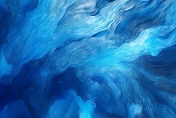Fototapeta na wymiar abstract blue background. generative ai