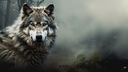 Wolf Concept Illustration