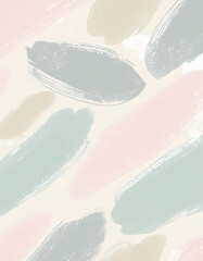 【generative ai】落ち着いたカラーの水彩風で抽象的なパターン