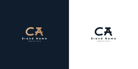 CA Logo design in Chinese letters