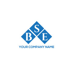 SBE letter logo design on white background. SBE creative initials letter logo concept. SBE letter design.
