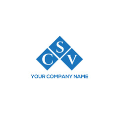 Fototapeta premium SCV letter logo design on white background. SCV creative initials letter logo concept. SCV letter design. 