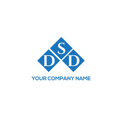 SDD letter logo design on white background. SDD creative initials letter logo concept. SDD letter design.
