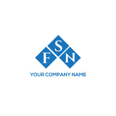 SFN letter logo design on white background. SFN creative initials letter logo concept. SFN letter design.
