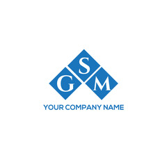 Fototapeta premium SGM letter logo design on white background. SGM creative initials letter logo concept. SGM letter design. 