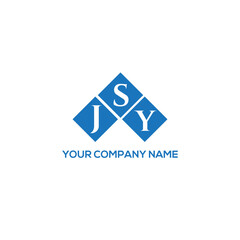 SJY letter logo design on white background. SJY creative initials letter logo concept. SJY letter design.
