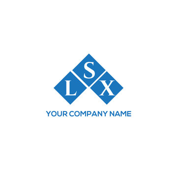 SLX letter logo design on white background. SLX creative initials letter logo concept. SLX letter design.
