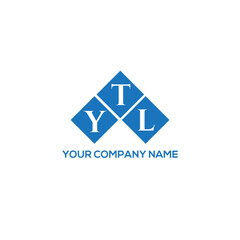 TYL letter logo design on white background. TYL creative initials letter logo concept. TYL letter design.
