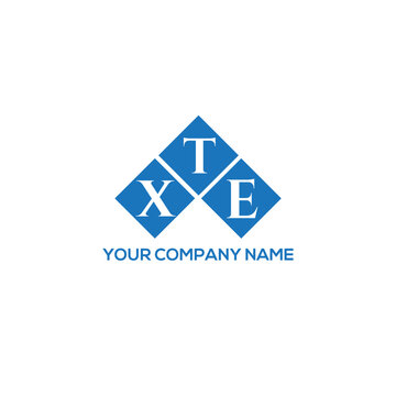 TXE letter logo design on white background. TXE creative initials letter logo concept. TXE letter design.
