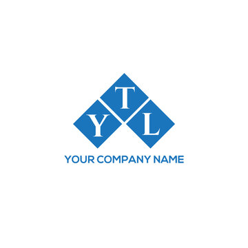 TYL letter logo design on white background. TYL creative initials letter logo concept. TYL letter design.
