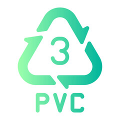Polyvinyl Chloride gradient icon