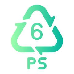 Polycarbonate gradient icon