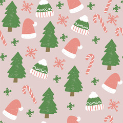 cute Christmas pattern. can be used for background. fits the Christmas theme