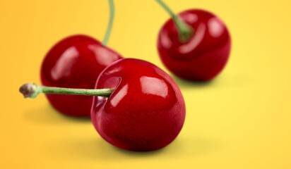 Fresh ripe sweet red Cherry