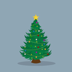 christmas tree vrctor