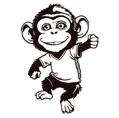 Joyful monkey © Ivan