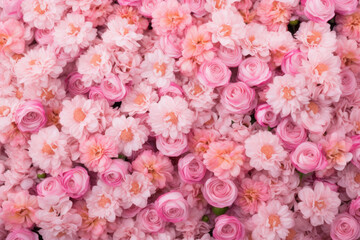 Beautiful Pink flowers background , valentine day, mothers day