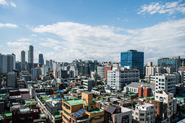 Fototapeta premium downtown city