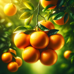 orange, fruit, citrus, tangerine, leaf, food, fresh, healthy, tree, juicy, sweet, nature, vitamin, leaves, organic, branch, vegetarian, tropical, freshness