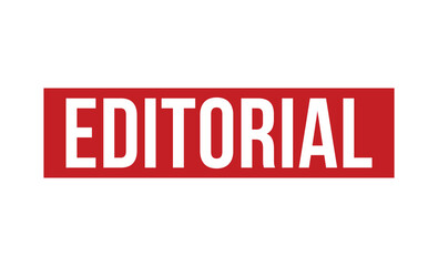 Editorial rubber stamp vector illustration on white background. Editorial rubber stamp