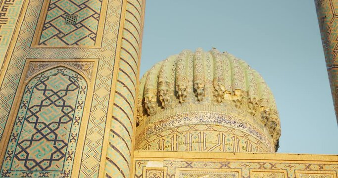 Registan Samarkand city Uzbekistan Sherdor Madrasah Islamic Architecture 5 of 38
