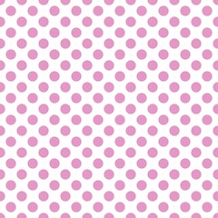 Beautiful pastel pink polka dots pattern