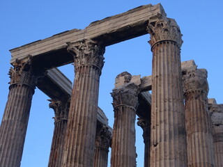 ゼウス神殿　アテネ・ギリシャ　Ναός του Ολυμπίου Διός　Athens,...