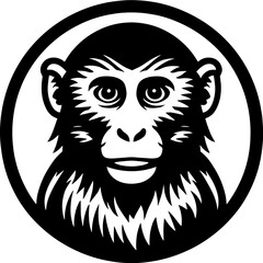 Monkey animal icon